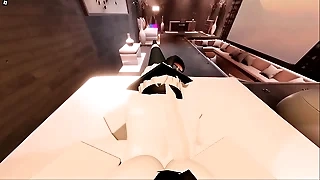 Bunny Girl And Elf Girl Takes It Hard &lpar;Roblox RR34&rpar;