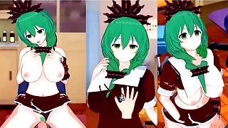 【エロゲーコイカツ！】東方 鍵山雛におっぱい揉みまくりH！3DCG巨乳アニメ動画&lpar;東方プロジェクト&rpar;【ヘンタイゲーム とうほう かぎやまひな】